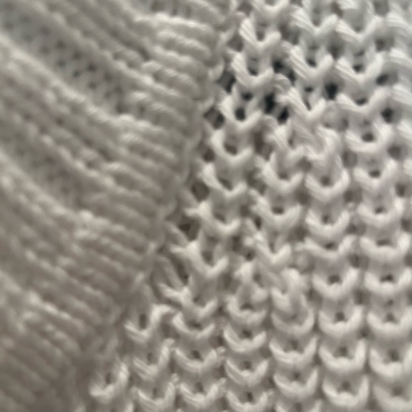 PURE new oversized cotton zipped sweater vest - Picture 7 of 8